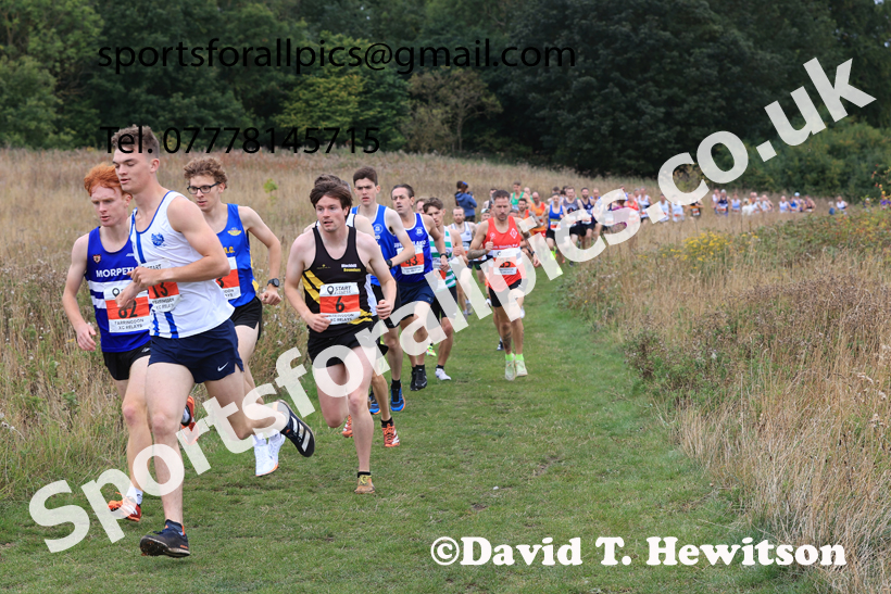 Senior Mens Relay, 2025 Farringdon Cross Country Relays, Sunderland. Photo: David T. Hewitson/Sports for All Pics